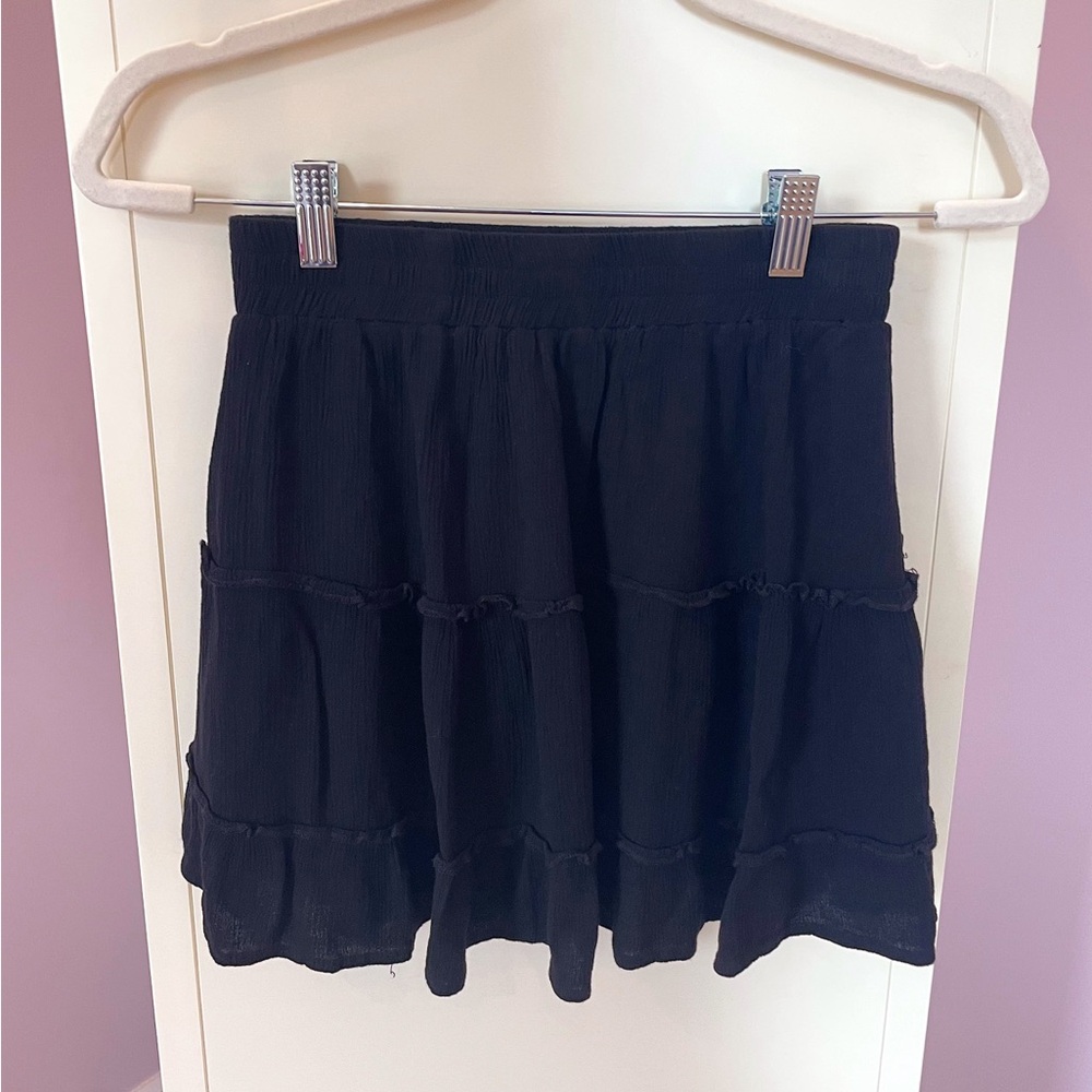 Black Molly Green Skirt